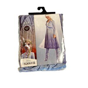 Disney Frozen 2 costume Girls Size Small 2-4 Queen Elsa Deluxe